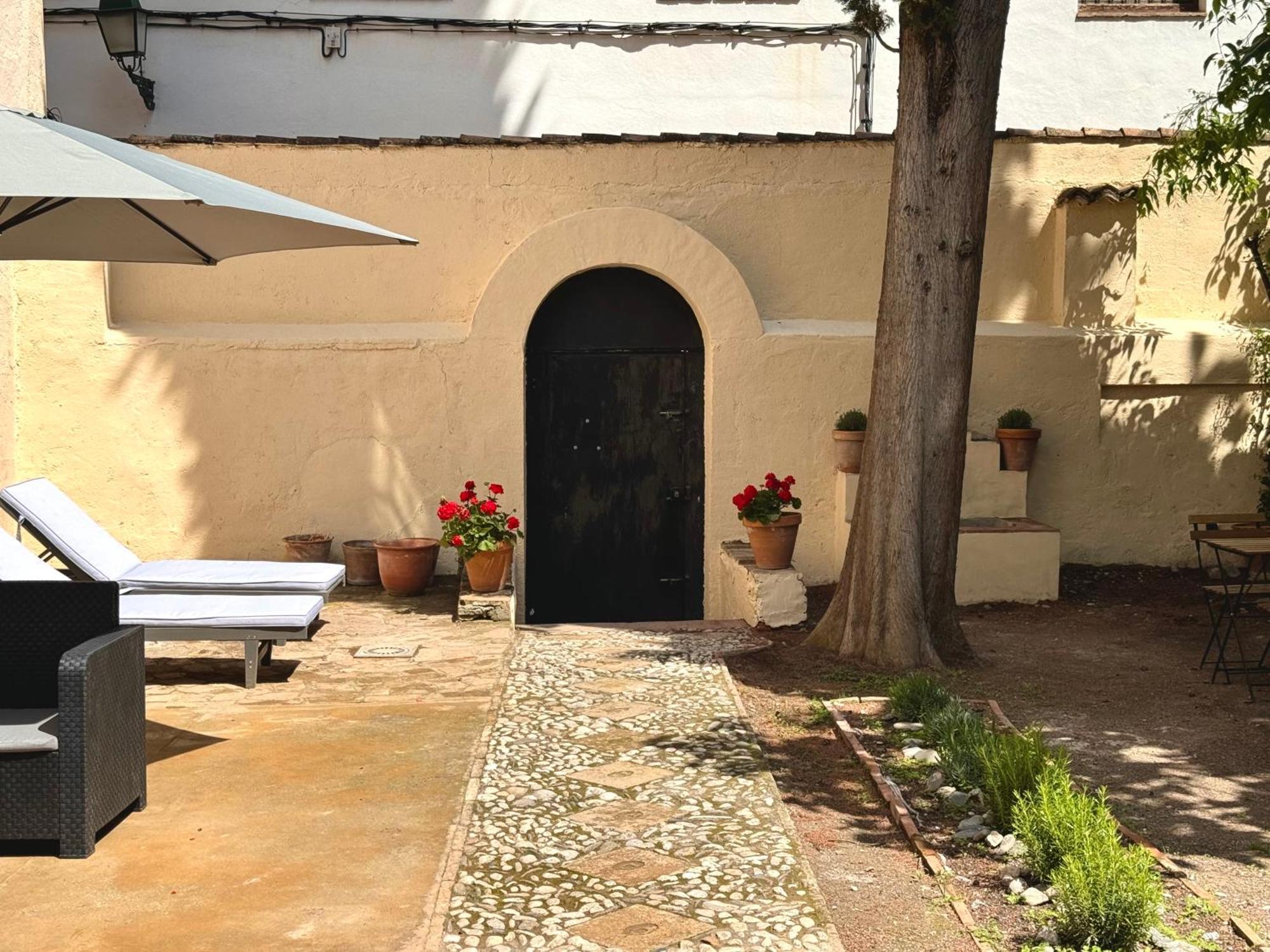 Ferienwohnung Casa Junto A La Alhambra Con Vistas Y Jardin Privado Granada Exterior foto